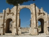 Vstupní brána v Jerash.